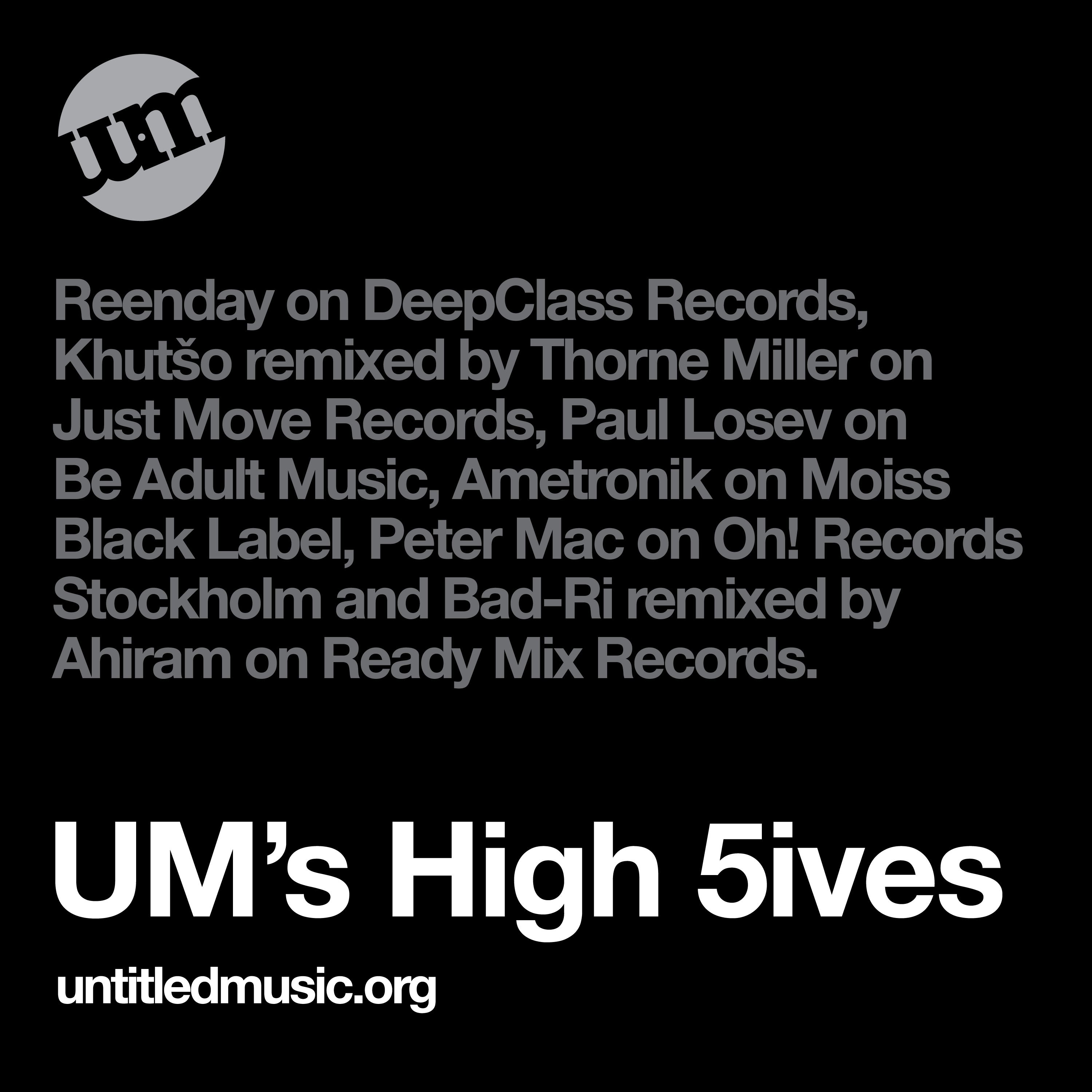 UM's High 5ives - 29 Nov 2021