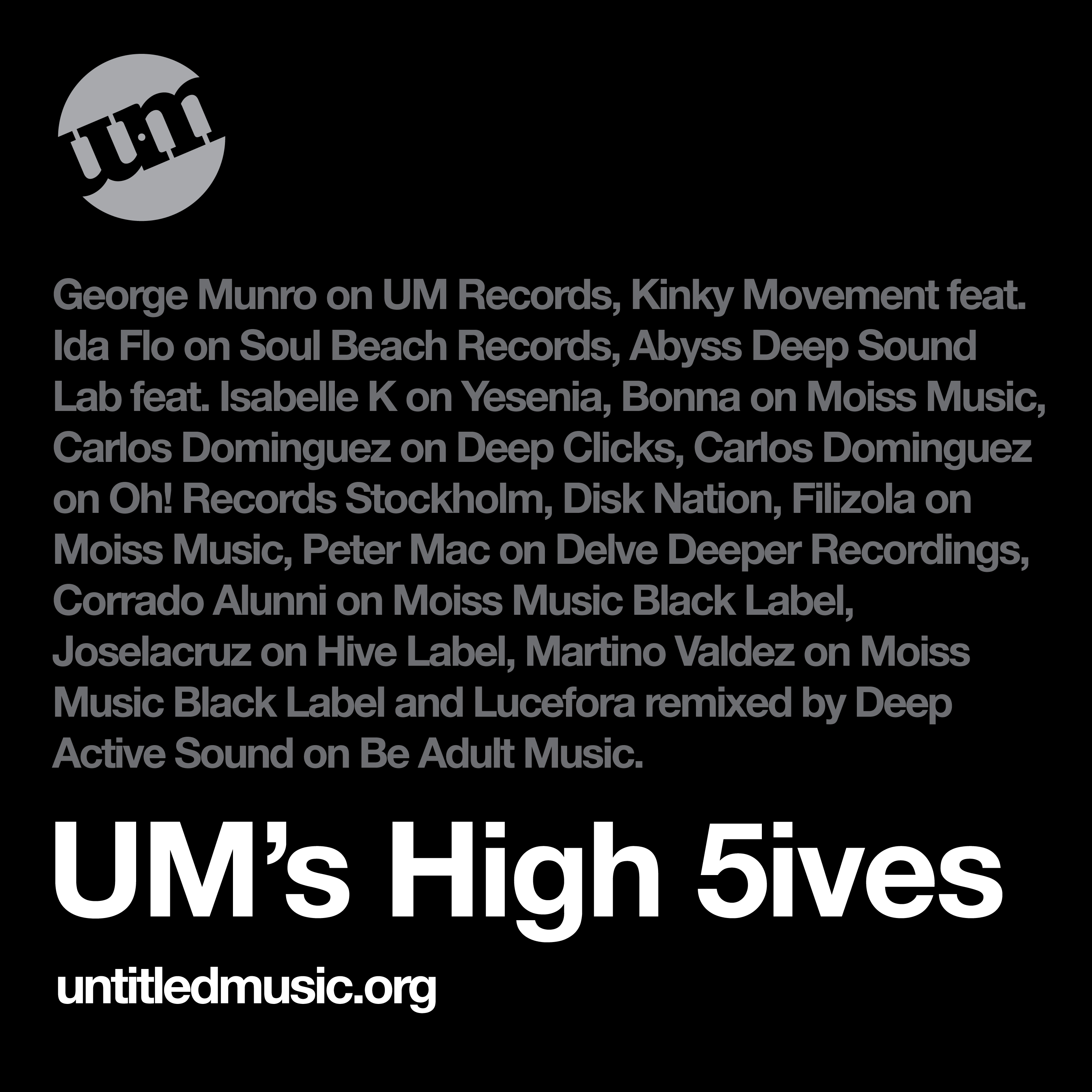 UM's High 5ives - 28 Feb 2022 - Deep House Mix