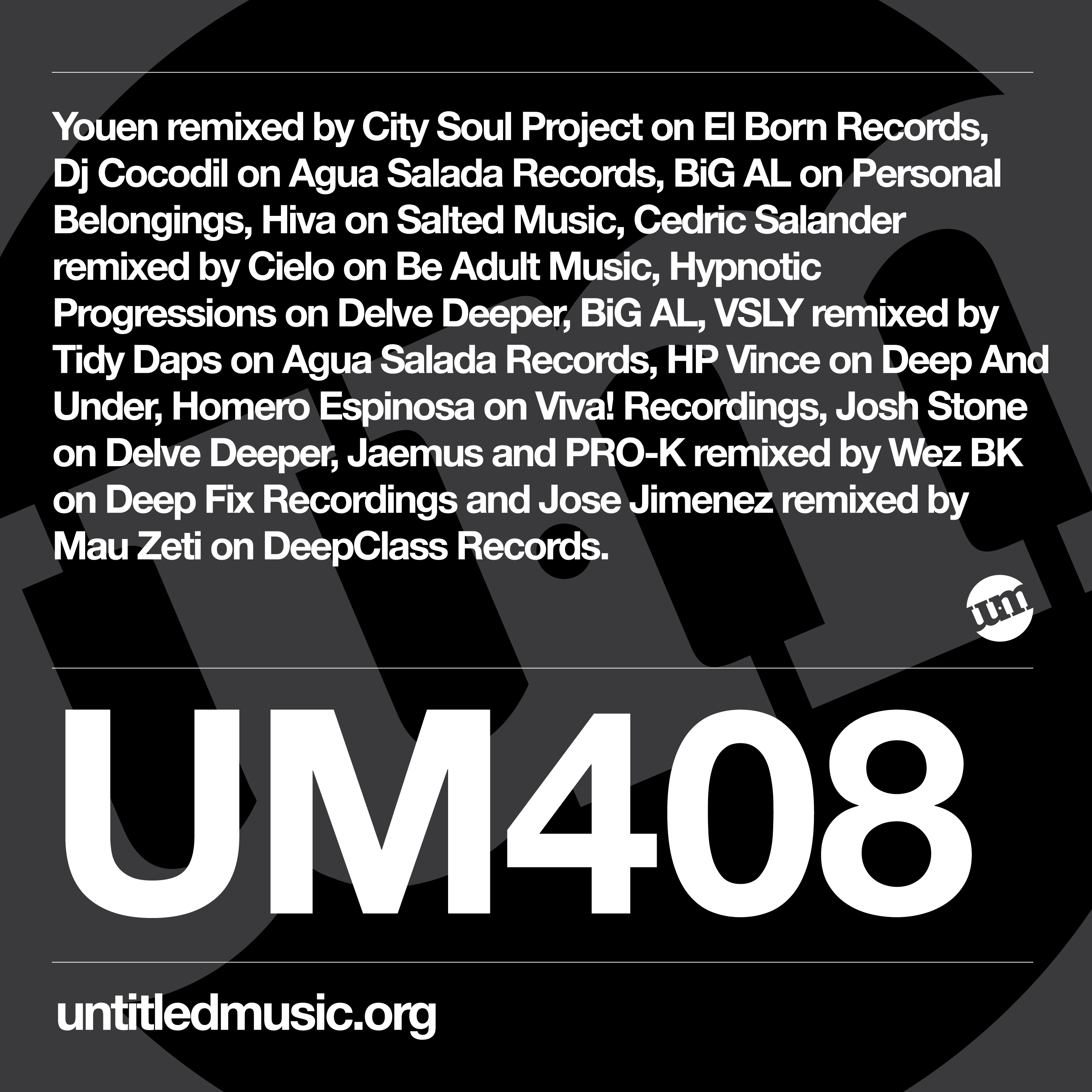 UM408 - Deep House Mix - 19 June 2023